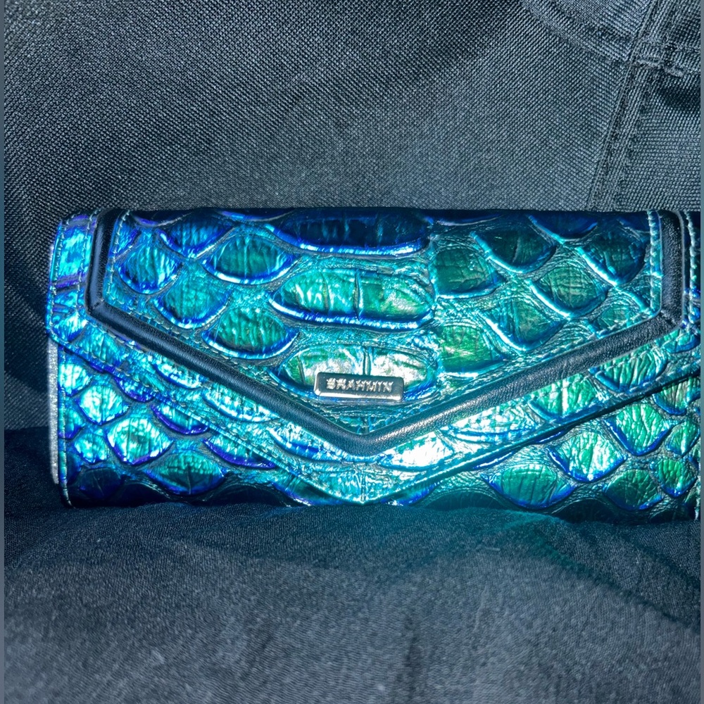 NWOT Brahmin  Emerald Lulia Veronica wallet